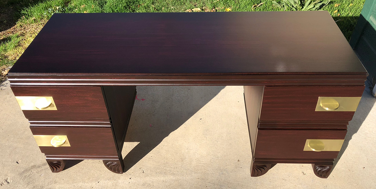 antique vanity restoration