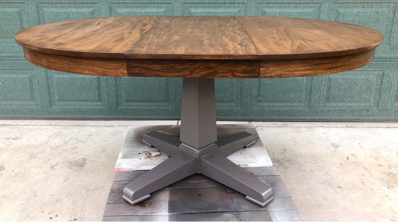 extension dining table complete